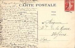 Vintage Postcard Dead Nantes the cathedral Tomb of François II