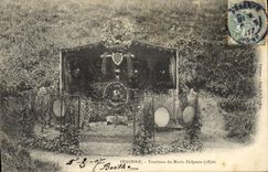 Vintage Postcard Dead Fibula Tomb of the Delpasse Sailor