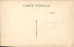 Vintage Postcard Dead Cathedral Nantes Tomb of General Lamoriciere