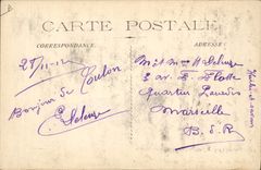 CPA Mort Funerailles des victimes du Liberte Mgr l'Eveque du Frejus et les dernieres prolonges