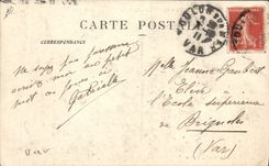 Vintage Postcard Dead Funeral of the victims of Freedom clergy