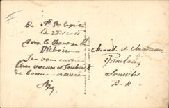 CPA Coq Vaincus et battus Militaria