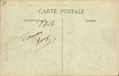 Postal Salud Militaria Fismes durante la guerra se tiene se instala la ambulancia 1 del 18.o cuerpo