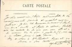 Postal Salud Militaria Herir 1914