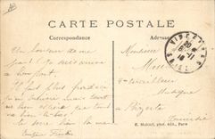 CPA Sante Militaria Vincennes Hopital Militaire Begin Le repos des convalescents
