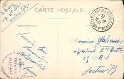 CPA Sante Militaria Amelie les Bains Hopital militaire 