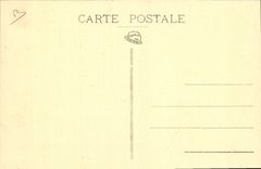 Vintage Postcard Health Militaria School of the military health service of Lyon Military hospital of instruction Desgenettes Main courtyard Ambulance