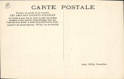 Postal Salud Militaria el grande ida del parque Ministerio del interior Casa de convalescencia Calle de Reuilly París