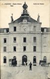 Vintage Postcard Health Militaria Vincennes Begin Military hospital Entered of the patients