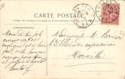 Postal Barco la Gloria Crucero Corsario