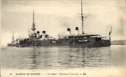 CPA Bateau La Gloire Croiseur Cuirasse