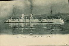 Vintage Postcard Boat Galileo Cruiser of 3rd class