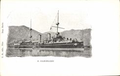 Vintage Postcard Garibaldi Boat