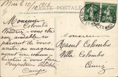 CPA Bateau Le Gaulois Cuirasse d'escadre a tourelles