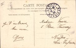 Vintage Postcard Bateau Cruiser Armours Glory