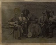 CARTE PHOTO Jazz Band