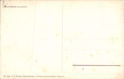 CPA Fantaisie Orientalisme Musulmans en priere 