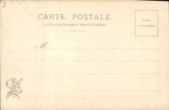 CPA Fantaisie Orientalisme Exposition 1902 Claude Zaire