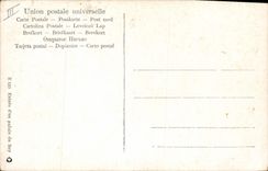 CPA Fantaisie Orientalisme Entree d'un palais du Rey