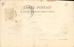 Vintage Postcard Imagination Woman Idyll at the time of hays