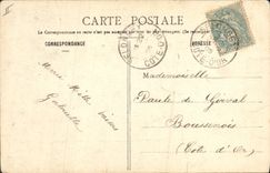 Vintage Postcard Imagination Woman May