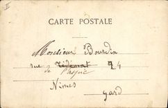 Vintage Postcard Imagination Woman Heritage Poisson d' Avril