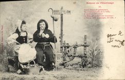 CPA Fantaisie Enfants Retour de pelerinage 