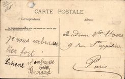 Postal Pesca Pecador Noisy le Grand la pesca en barco