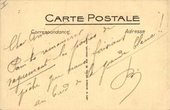 Postal Pesca Pecador Vichy los bordes de combinarlo