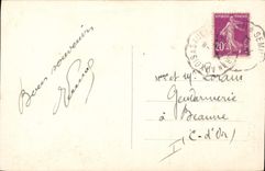 CPA Peche Pecheur Le rire du Morvan Garde peche