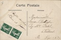 Postal Pesca Pecador Hombre