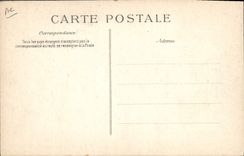 Vintage Postcard Catastrophe of Freedom funerals Gun carriage carrying the coffins of the officers