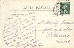 CPA Chateauneuf sur Loire Tombeau de la Vrillere 