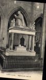 CPA Clery Tombeau de Louis XI