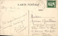 Vintage Postcard Clery Tomb of Louis XI