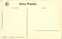 CPA Bruges Tombeau de Marie de Bourgogne 