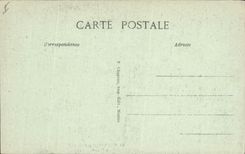 Vintage Postcard Interior Guerande of Collegial the crypt Tomb of Tristan de Carne