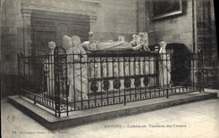 CPA Nantes Cathedrale Tombeau des Carmes