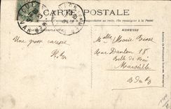 CPA Catastrophe du Iena L'Iena vu par tribord apres la catastrophe