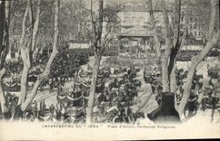 Vintage Postcard Toulon Funerailles national of the victims of Iena Places Ceremonie religieuse weapons