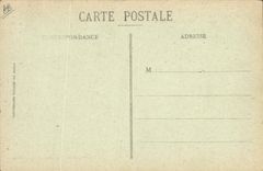 Vintage Postcard Health Militaria Castle of the False Mirror Meuse English Ambulance of first line hutments