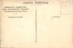 Vintage Postcard Health modern Militaria Surgery in hutments