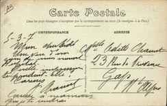 Vintage Postcard Sante Militaria Redon Hopital complementary to the Ursulines Galleries of rez of roadway