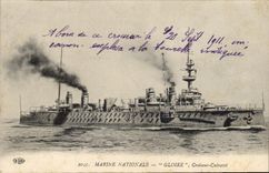 CPA Bateau Gaulois Cuirasse d'escadre 