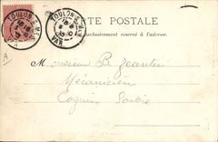 CPA Bateau Le Gaulois Cuirasse d'escadre a tourelles