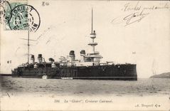 CPA Bateau La Gloire Croiseur Cuirasse
