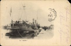Vintage Postcard Boat Guichen Cruiser of 1st class