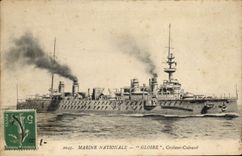 CPA Bateau Toulon Gaulois Cuirasse d'escadre