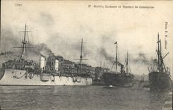 CPA Bateau Le Gaulois Cuirasse d'escadre