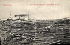 CPA Bateau Galilee Croiseur et vapeurs de commerce